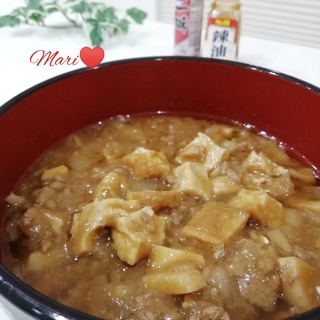 辛くない！厚揚げの麻婆豆腐